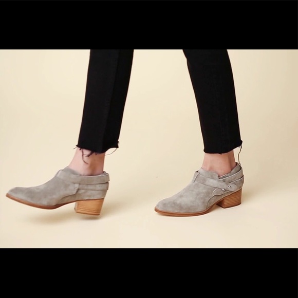 Rag & Bone Harley BOOT Suede ankle bootie US5 - Picture 7 of 8